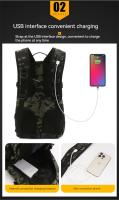 Rilistart-mochila táctica de viaje para hombre, morral deportivo de 20l para senderismo y exteriores - details 4