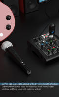 Adaptador XLR Sistema De Micrófono Inalámbrico 2.4G Transmisor Receptor Para Micrófono Dinámico Guitarra Mixer De Audio PA Sistema - details 6