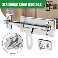 Cerradura De Puerta De 4 Pulgadas En Acero Inoxidable Cerradura De Barril Con Palanca Para Puerta Ventana Cajón Armario - details 0