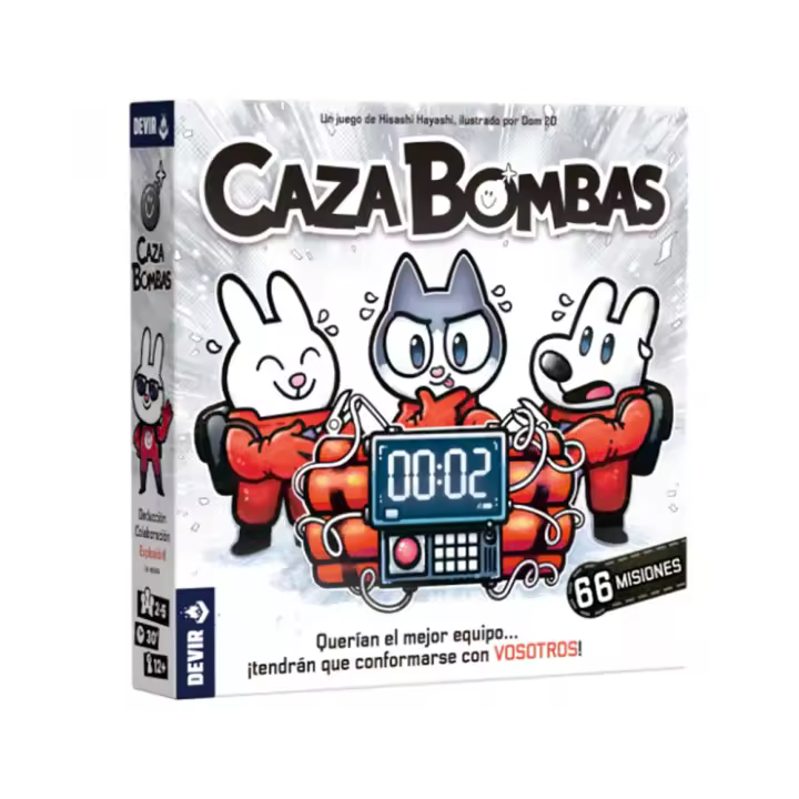 CAZA BOMBAS - Nuevo a estrenar - Devir - Juego de Tablero - 1