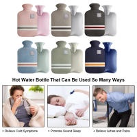 Bolsa De Agua Caliente 1000-2000ml Para Mujer Cubre El Estómago Manos Y Pies Mantener Caliente Funda De Botella De Agua Caliente PVC - details 7