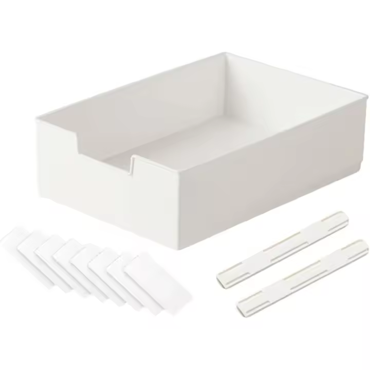 Organizador de canasta de Armario extensible para Cocina, Cajón telescopo, Armario de Cocina, Cajón extraible, estante para especias, 31,5 cm x 21,5 cm x 9 cm - 1