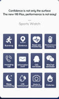 Pulsera inteligente con Pantalla a color D13, monitorización de frecuencia cardíaca, presión arterial, Sueño, IP67, resistente a Agua, Reloj con Carga Directa por USB - details 1