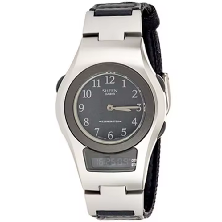 Casio Shn-100b-8b-10 Sheen Reloj Para Para Mujer Color Negro - 1