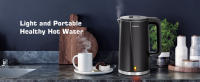 AIGOSTAR Hervidores de Agua Eléctricos con Acero Inoxidable,  Doble Protección Contra El Escaldado, Ebullición Rápida, ( 1,7L 2200W) - details 8