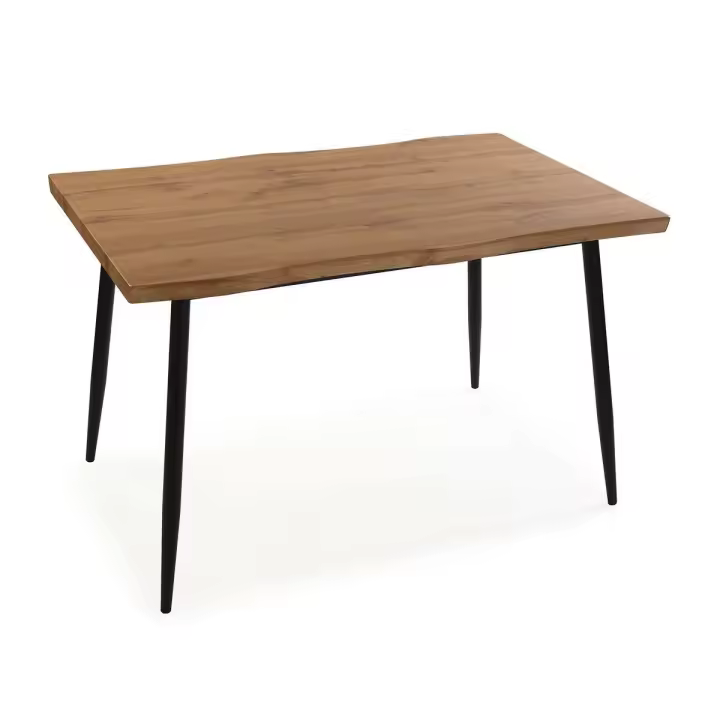 Mesa de Centro Versa Malika PVC Metal Madera MDF 80 x 75 x 120 cm - 1