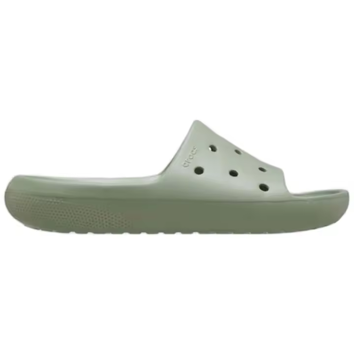 Calzado Crocs modelo Classic Slide V2 U en color Verde - 1