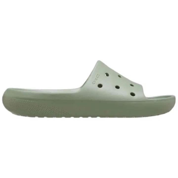 Calzado Crocs modelo Classic Slide V2 U en color Verde - 1