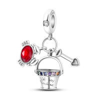 Encantos De Tortuga Marina Caracol Sirena En Plata De Ley 925 Para Pulseras Originales Accesorio De Joyería Regalo - details 22