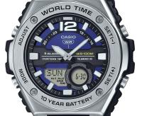 Reloj Casio Sport MWQ-100-2AV 50.6mm 100m WR correa de resina Hora Mundial 10 años batería - details 0
