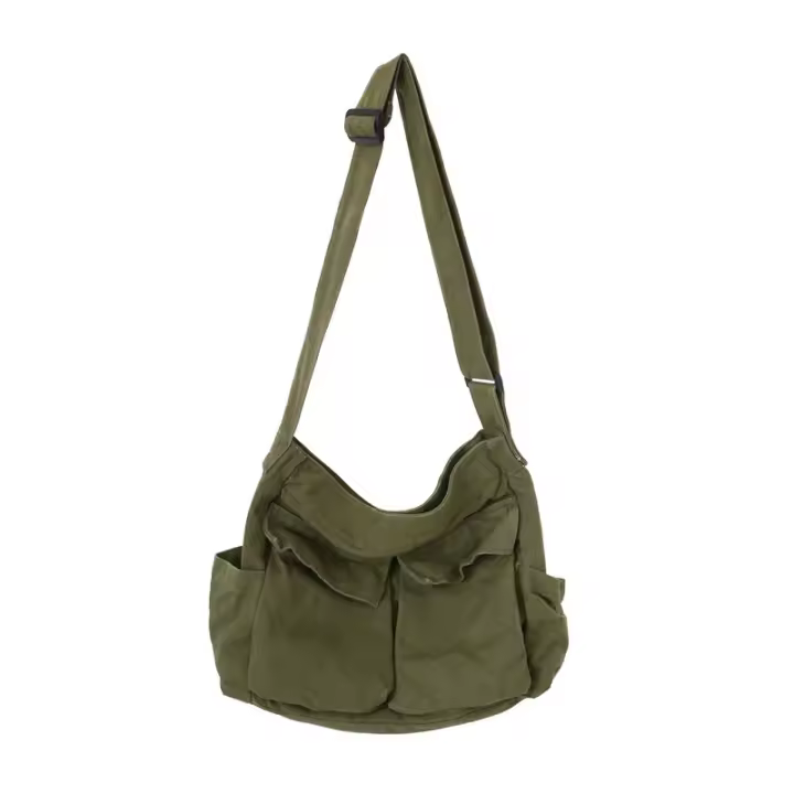 Mochila Casual De Gran Capacidad Para Mujer En Lona Diseñadora Bolso De Hombro Escolar Bolso Para Mujer - 1
