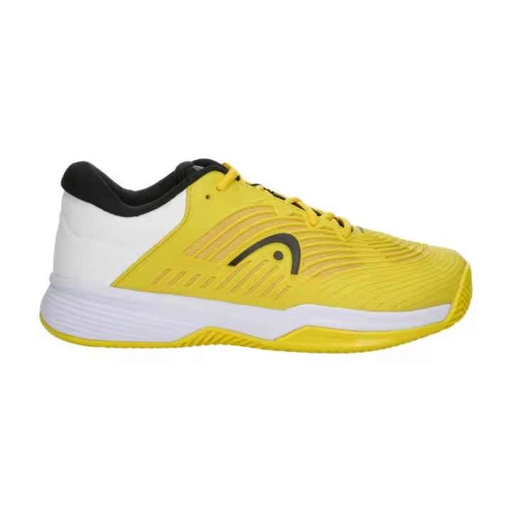 Zapatillas de Pádel y Tenis para Niños Junior Head Revolt Pro 4.5 Clay Color Amarillo, Negro y Blanco-275254 Head - 1