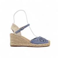 Calzados Soraia Sandalia Ganchillo Mujer Verano, sandalias cuñas  comodas y elegante. - details 12