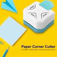 Mini Cortador De Esquinas 3 En 1 Duradero Para DIY Papel Tarjetas Scrapbooking Con Punch Redondeador R4/R7/R10mm - details 1