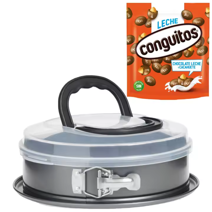 Pack repostería:CONGUITOS LECHE DOYPACK 220G+molde extraíble - 1