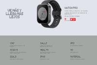 CMF Watch Pro Versión Global CMF by Nothing Reloj intelligente, Pantalla AMOLED 1.96", 13 días de duración de la batería, Llamadas por Bluetooth con reducción de Ruido por IA, Monitores de frecuencia cardíaca, sueño, estrés y SpO₂, GPS, IP68 - details 0
