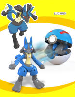 Figuras De Acción Pokemon Estilo Deformado 12 Diseños Incluyen Pikachu Eevee Mewtwo Greninja Pokeball Juguetes Para Niños Regalos - details 12
