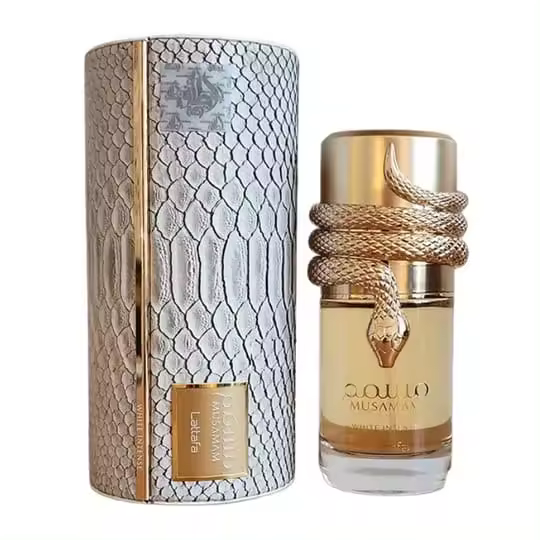 Perfume Musamam White intense lattafa unisex 100 ml fragancia árabe - 1