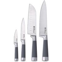San Ignacio Set de 4 Cuchillos de Cocina Profesionales de Acero Inoxidable con Mangos de Silicona - details 0