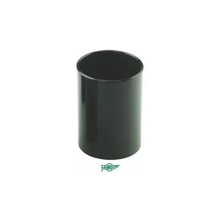CUBILETE COLOR NEGRO PLÁSTICO RECICLADO Y RECICLABLE FAIBO 205R2 - 1