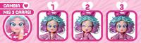 KOOKYLOOS Serie Pet Party Lucy, Daisy y Alice o Katie, Diana y Emma. Pack de 3 muñecas coleccionables. Cada muñeca incluye 3 caras diferentes, mascota, ropa, zapatos de moda y accesorios. - details 5