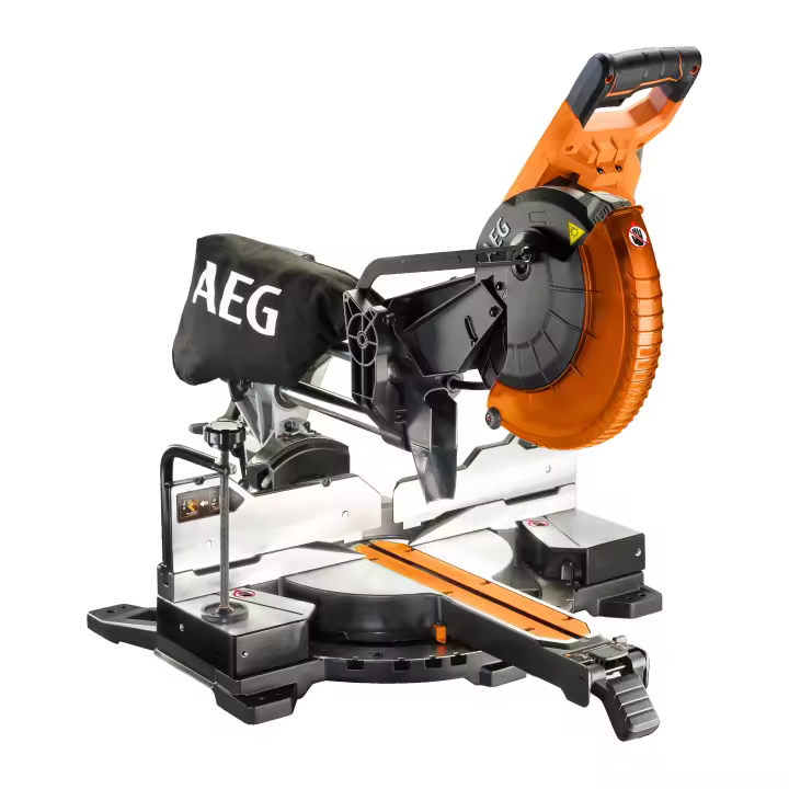 Ingletadora Telescópica AEG 1.800W 254mm - Corte Preciso y Potente Motor - 1