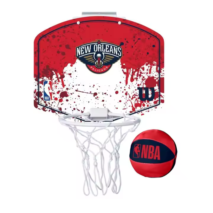 Set Minicanasta Wilson Team Mini Hoop NBA Pelicans - 1