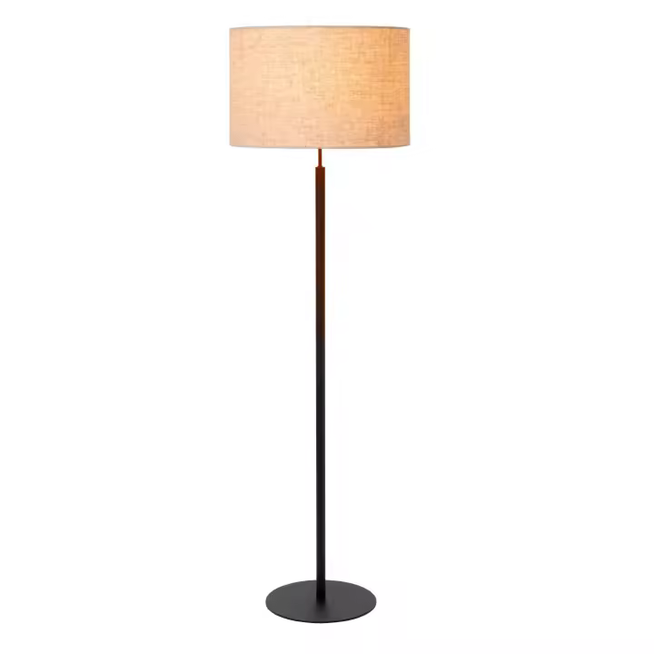 Lucide MAYA - Lámpara de suelo - Ø 45 cm - 1xE27 - Beige - 1