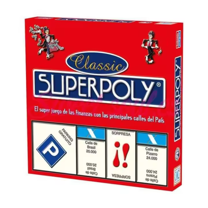 Juego de Mesa Superpoly - Falomir | Edad Mínima 8 - Jugadores +2 - 1