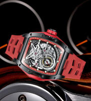 Reloj Mecánico Para Hombre LIGE Diseño Skeleton Acero Inoxidable Cristal De Zafiro Resistente Al Agua Con Display Sin Números Corona a Prueba De Agua - details 16