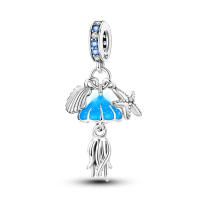 Encantos De Tortuga Marina Caracol Sirena En Plata De Ley 925 Para Pulseras Originales Accesorio De Joyería Regalo - details 21