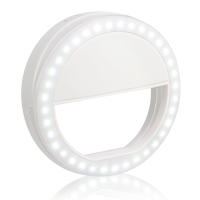 Anillo De Luz LED Para Auto-Slama Iluminación Fotográfica Para Teléfono Móvil Iphone Luz De Video Y Fotografía Portátil - details 4