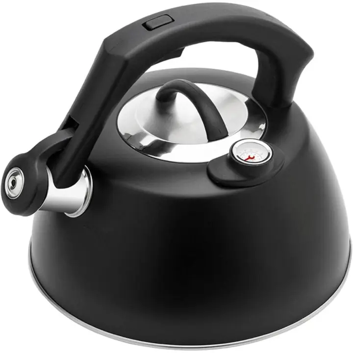Hérvidor de silbido-Inducción-Estua de silbido Segura-Hérvidor de Agua superior, hérvidor de silbido de Maple inoxidable de 2,5 litros, para Cocina con mango ergonómico fresco - 1