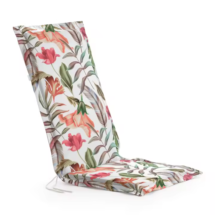 BL Belum Cojín para Silla de Jardín Impermeable y Resistente Al Agua con Cordones Laterales y Banda de Fijación - 1