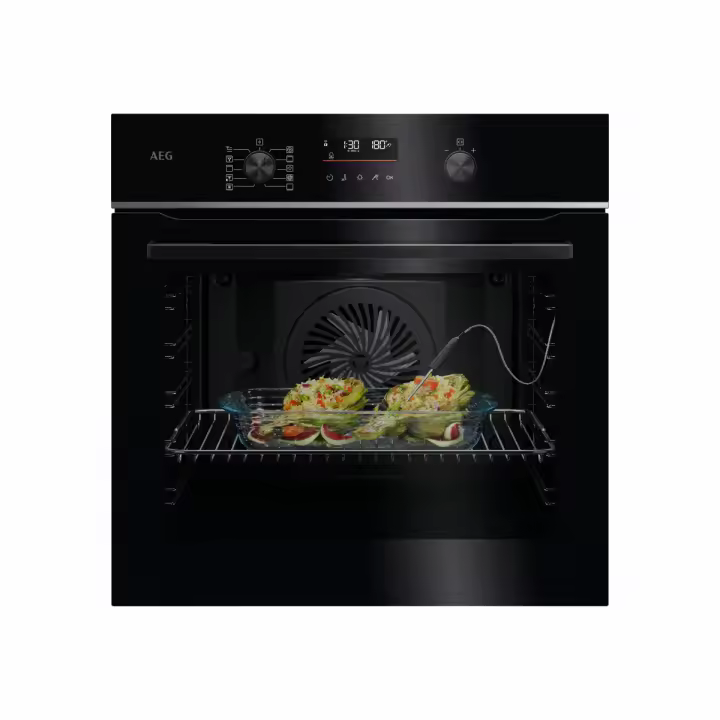 AEG - Horno multifunción Serie 5000 SurroundCook con SteamBake con Display LED Explore - V5PBA521AB - 1