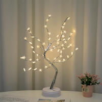 Lámpara De Noche LED Árbol De Navidad 108 LEDs Táctil Decoración De Fiesta De Boda Para Dormitorio Con Guirnalda De Hadas - details 4