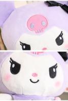 Muñeco De Peluche Sanrio Kawaii Hello Kitty Kuromi Para Niños Y Niñas Compaño De Sueño Diversión Y Confort Material Suave - details 7