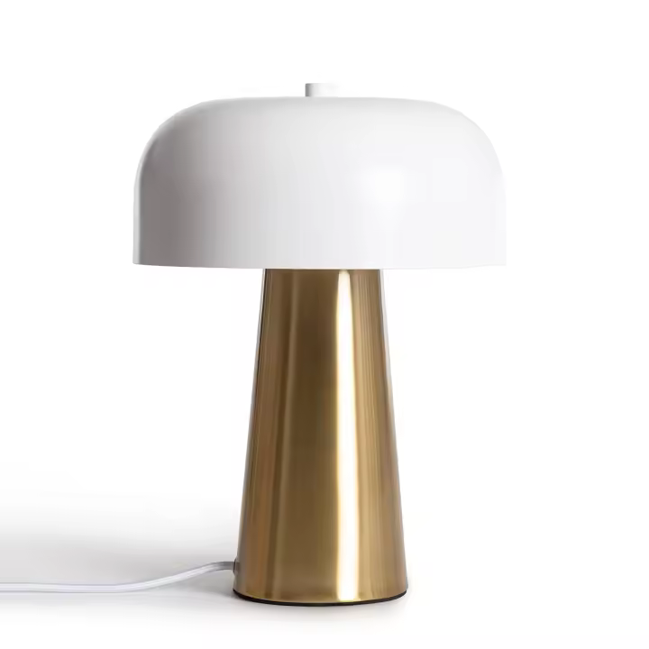 Ledkia Lámpara de Mesa Metal Kupla Blanco - 1