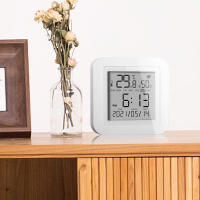 Sensor De Temperatura Y Humedad WiFi Tuya Para Hogar Inteligente Compatibilidad Con Alexa Y Google Assistant Termómetro Higrómetro Digital Soporte Vertical Y Horizontal - details 14
