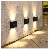 Lámpara Solar LED Exterior Sensor De Iluminación Decoración De Jardín Impermeable Luz De Pared Autocontenida Para Exterior - details 14