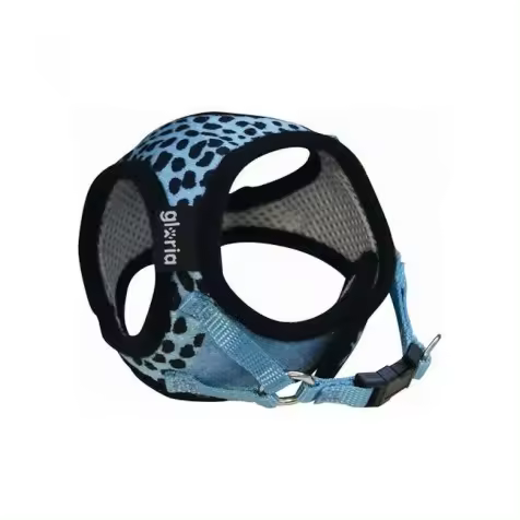 Gloria Arnés Leopardo Para Perros y Gatos Azul - Talla XS - 1