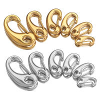 3Pcs Aros De Langosta De Acero Inoxidable Forma Redonda Para Colgantes Y Cadenas De Pulseras Y Collares Herramientas Para Fabricación De Joyas DIY - details 0