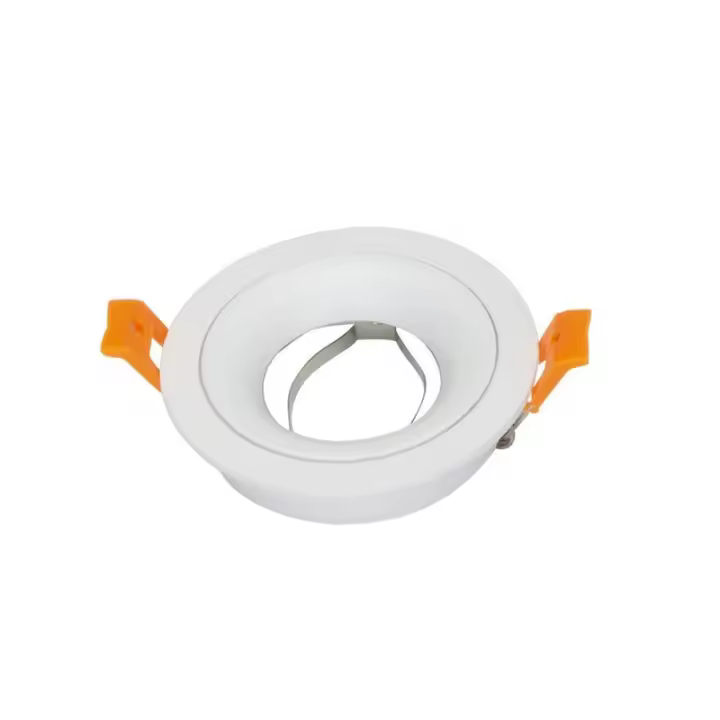 FABRILAMP FAB 14448RE01 | Empotrable Anou 1xgu10 Redondo Blanco 2x9,2x9,2 Cm 8 De Corte.c/portalampara - Diseño Moderno - 1