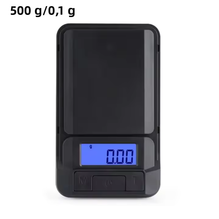 Báscula De Precisión Electrónica Para Joyería Portátil Con Función De Calibración Pantalla LED De Alta Claridad Para Cocina - 1