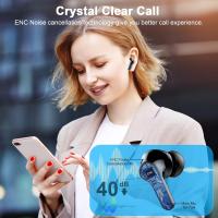 Auriculares with Pantalla Bluetooth 5,3 ENC reducción de ruido badería Super Largo duración - details 7
