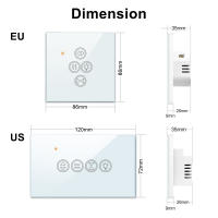 Interruptor De Luz WiFi LoraTap Tuya Smart Life Para Cortinas Persianas Motorizadas Compatible Con Alexa Google Home - details 7
