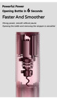 Abrepuertas Eléctrico Recargable Automático Para Vino Rojo Herramienta De Cocina Con Botón Único Productos De Cocina FUTRON - details 4