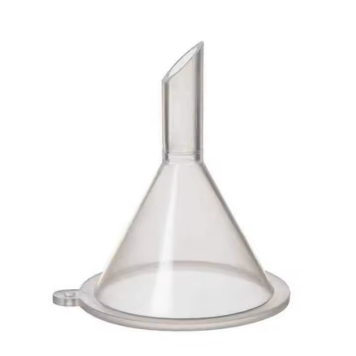 10Pcs Mini Funnel De Plástico Para Relleno De Botellas Pequeñas Herramienta De Empaque Para Viajes Ideal Para Perfumes Y Líquidos Esenciales - 1