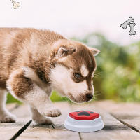 Juguete Interactivo Para Perros Con Botón Grabable De Sonido Patrón Hexagonal De Rastro De Mano Para Comunicación Y Entrenamiento - details 2
