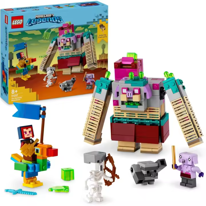 Lego Minecraft  El duelo contra el Devorador Lego Minecraft Legends 21257 - 1